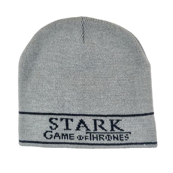 House Stark Game Of Thrones Knit Beanie Gray HBO Merchandise George R. R. Martin - Picture 1 of 4